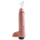 King Cock 11 Inch Squirting Cock With Balls Flesh King Cock 11 Inch Squirting Cock With Balls Flesh