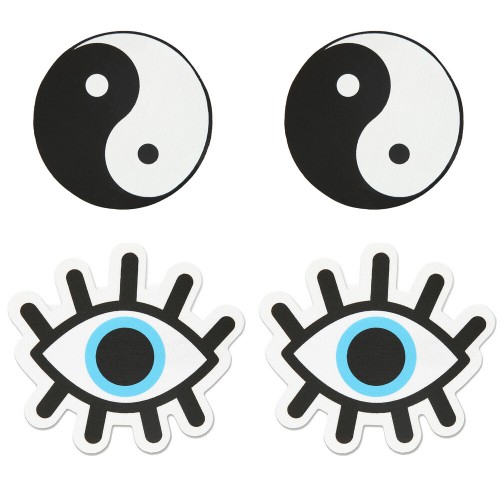 Peekaboo Pasties Yin and Yang