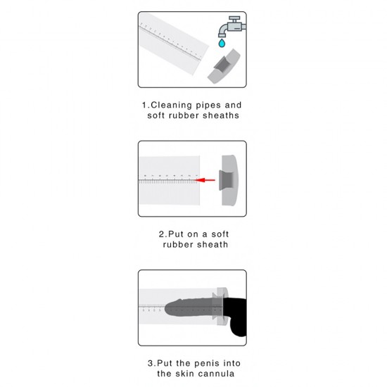 Pumped Black Silicone Pump Sleeve Pumped Black Silicone Pump Sleeve