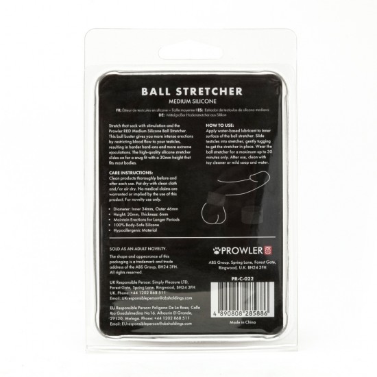 Prowler Red Medium Silicone Ball Stretcher Prowler Red Medium Silicone Ball Stretcher
