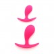Copenhagen Pink Duo Anal Plug Set Copenhagen Pink Duo Anal Plug Set