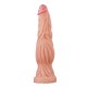 Lovetoy 9.5 Inch Dual Layered Silicone Cock Flesh Pink Lovetoy 9.5 Inch Dual Layered Silicone Cock Flesh Pink