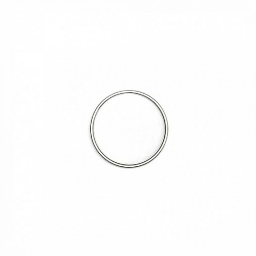 Stainless Steel Solid 0.5cm Wide 30mm Cock Ring