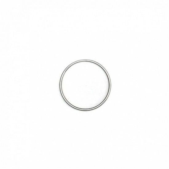 Stainless Steel Solid 0.5cm Wide 30mm Cock Ring