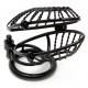 Opening Metal Male Chastity Device With 2 Padlocks Opening Metal Male Chastity Device With 2 Padlocks