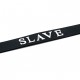 Black Silicone Slave Collar Black Silicone Slave Collar