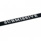 Black Silicone Submissive Collar Black Silicone Submissive Collar