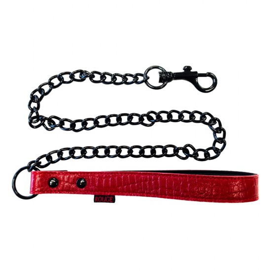 Rouge Garments Leather Croc Print Lead Rouge Garments Leather Croc Print Lead