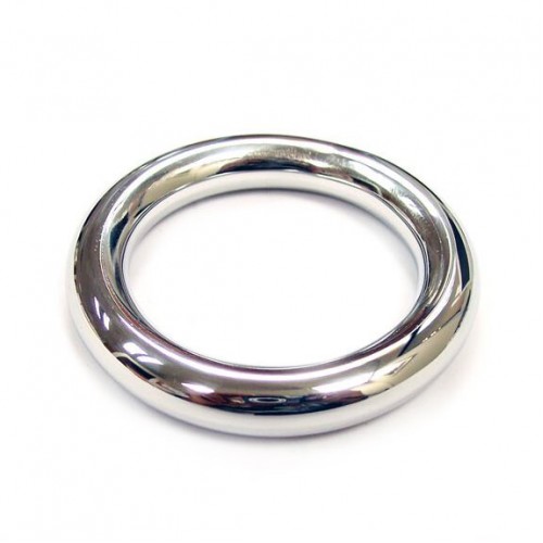 Rouge Stainless Steel Round Cock Ring 45mm
