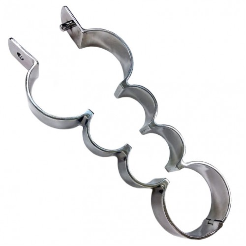 Rouge Stainless Steel Heavy Metal Wrist and Ankle Binder