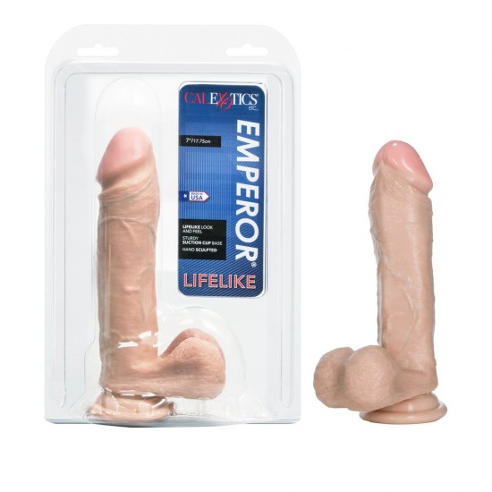 Emperor 7 Inch Life Like Dildo Ivory Emperor 7 Inch Life Like Dildo Ivory