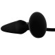 Black Booty Call Pumper Silicone Inflatable Small Anal Plug Black Booty Call Pumper Silicone Inflatable Small Anal Plug