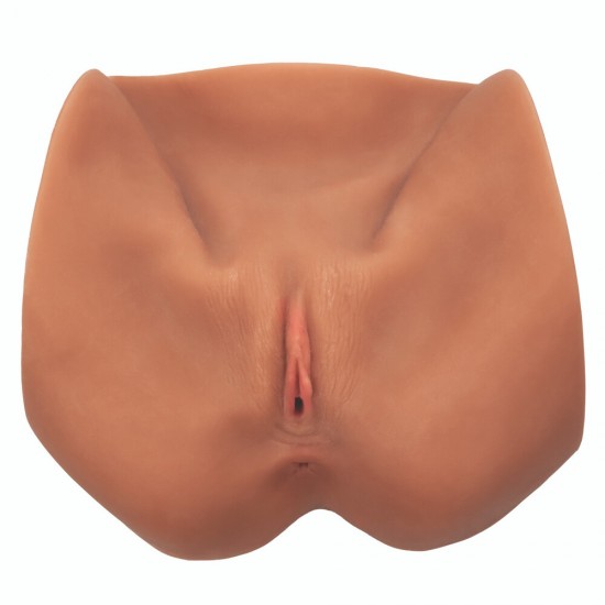 Stroke It Life Size Pussy Flesh Brown Stroke It Life Size Pussy Flesh Brown