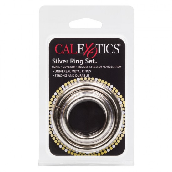3 Piece Silver Ring Set 3 Piece Silver Ring Set