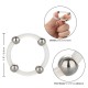 Steel Beaded Silicone Cock Ring XL Steel Beaded Silicone Cock Ring XL