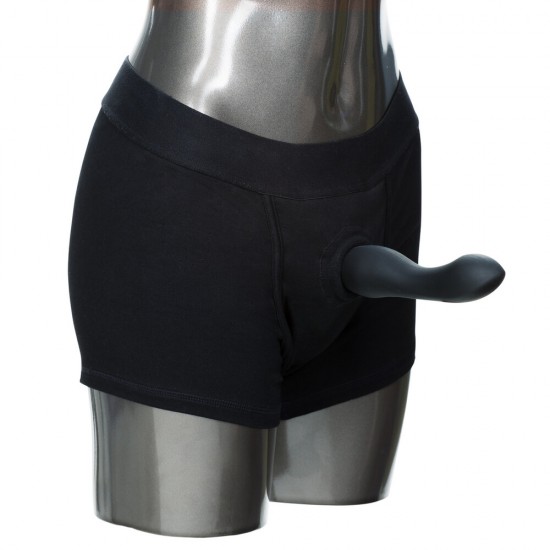 Packer Gear Boxer Harness Black Xtra Small to Small Packer Gear Boxer Harness Black Xtra Small to Small