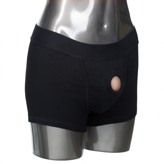 Packer Gear Boxer Harness Black Xtra Small to Small Packer Gear Boxer Harness Black Xtra Small to Small