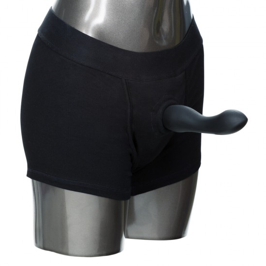 Packer Gear Boxer Harness Black Medium to Large Packer Gear Boxer Harness Black Medium to Large