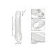 CalExotics Performance Maxx Clear Extension 5.5 Inches CalExotics Performance Maxx Clear Extension 5.5 Inches