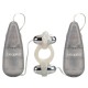 Rocking Rabbit Duo Vibrating Cock Ring Rocking Rabbit Duo Vibrating Cock Ring