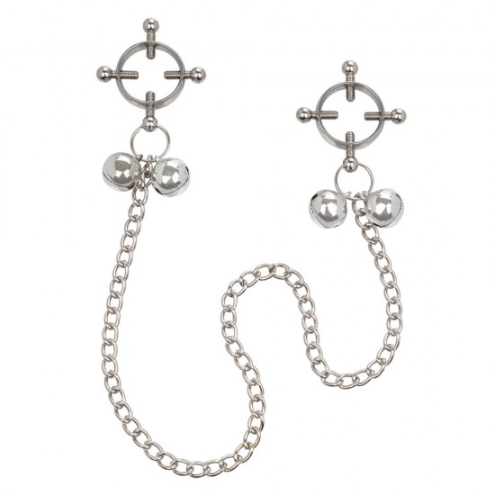 Nipple Grips 4 Point Nipple Press With Bells Nipple Grips 4 Point Nipple Press With Bells
