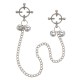 Nipple Grips 4 Point Nipple Press With Bells Nipple Grips 4 Point Nipple Press With Bells
