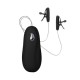 Heated Vibrating Nipple Teasers Black Heated Vibrating Nipple Teasers Black