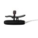 Heated Vibrating Nipple Teasers Black Heated Vibrating Nipple Teasers Black