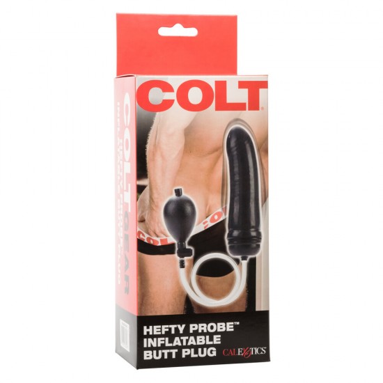 COLT Hefty Probe Inflatable Dildo Black COLT Hefty Probe Inflatable Dildo Black