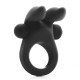 Shots Rabbit Vibrating Cock Ring Black Shots Rabbit Vibrating Cock Ring Black