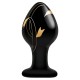 Secret Kisses 3.5 Inch Glass Butt Plug Secret Kisses 3.5 Inch Glass Butt Plug