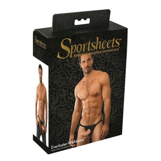 SportSheets Everlaster Wishbone Hollow Strap On SportSheets Everlaster Wishbone Hollow Strap On