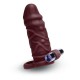 Size Up Silicone Vibrating Realistic 1 Inch Extender Size Up Silicone Vibrating Realistic 1 Inch Extender