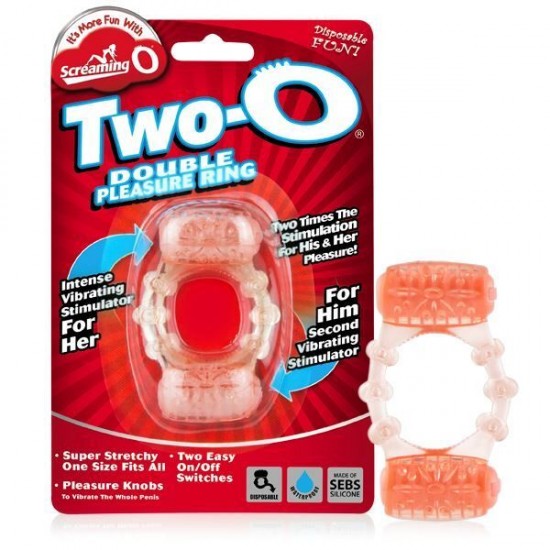 Screaming O TwoO Vibrating Cock Ring Screaming O TwoO Vibrating Cock Ring