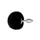 Furry Tales Black Bunny Tail Butt Plug Furry Tales Black Bunny Tail Butt Plug