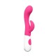Silicone Dual Motors GSpot Vibrator Pink Silicone Dual Motors GSpot Vibrator Pink