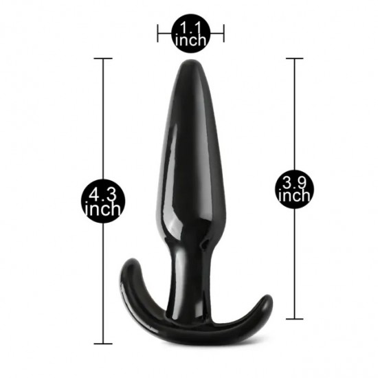 Small Tapered Black Anal Plug Small Tapered Black Anal Plug