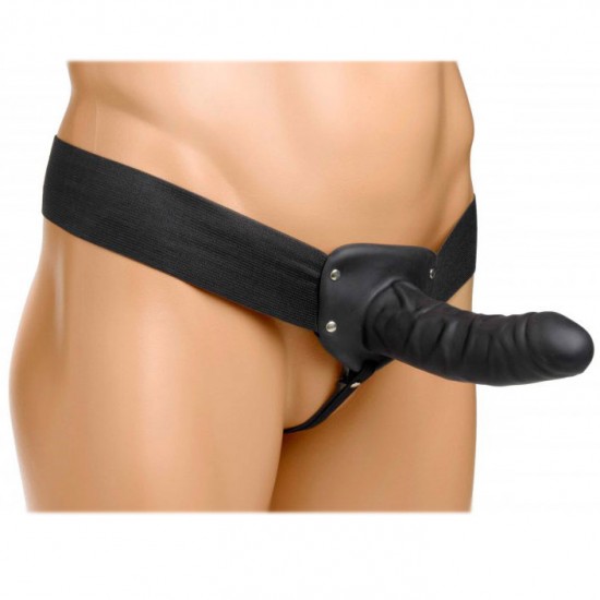 Size Matters Erection Assist Hollow Dildo Strap On Size Matters Erection Assist Hollow Dildo Strap On
