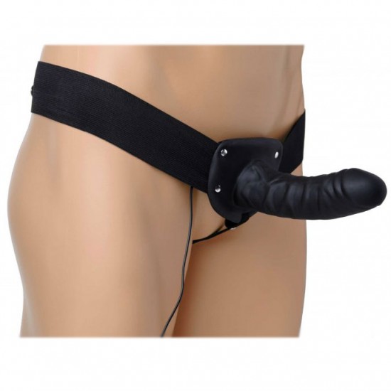 Size Matters Deluxe Vibro Erection Assist Hollow Silicone Strap Size Matters Deluxe Vibro Erection Assist Hollow Silicone Strap