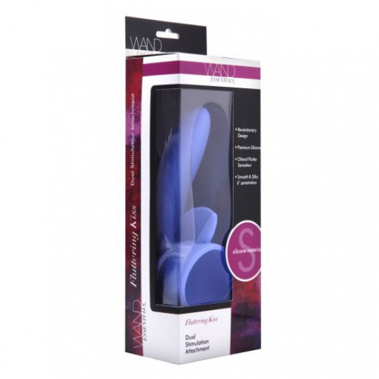 XR Wand Essentials Fluttering Kiss Dual Stimlation Attachment XR Wand Essentials Fluttering Kiss Dual Stimlation Attachment
