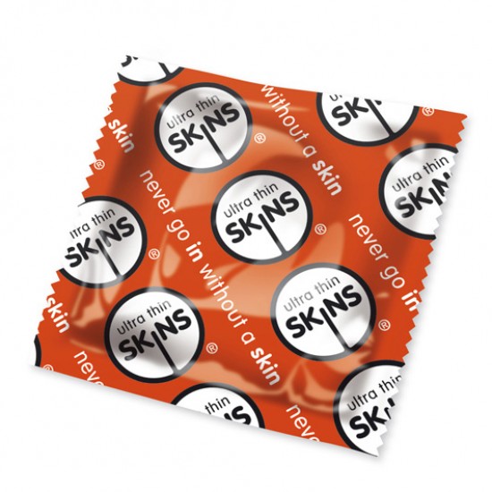 SkinsCondoms Ultra Thin x50 (Red) SkinsCondoms Ultra Thin x50 (Red)
